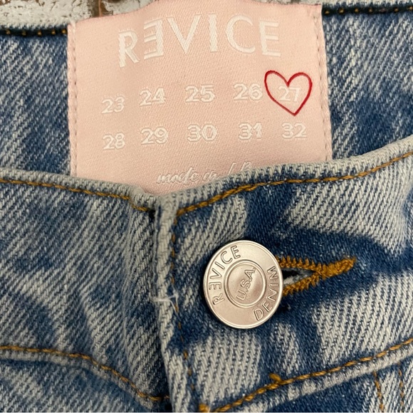 Revice High Rise Straight Jeans - Picture 2 of 13